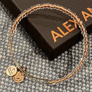 Alex and Ani Beaded Wire Bangle Bracelet